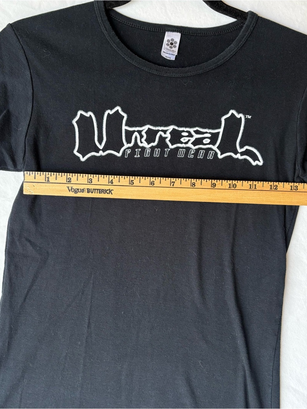 Vintage Y2K Black Babydoll Tee Medium - Picture 8 of 10